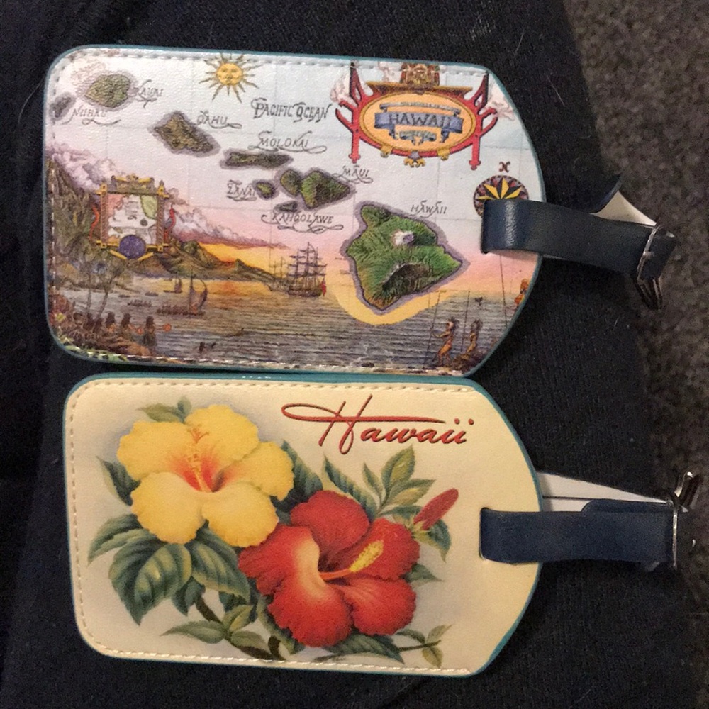 Hawaii bag tags